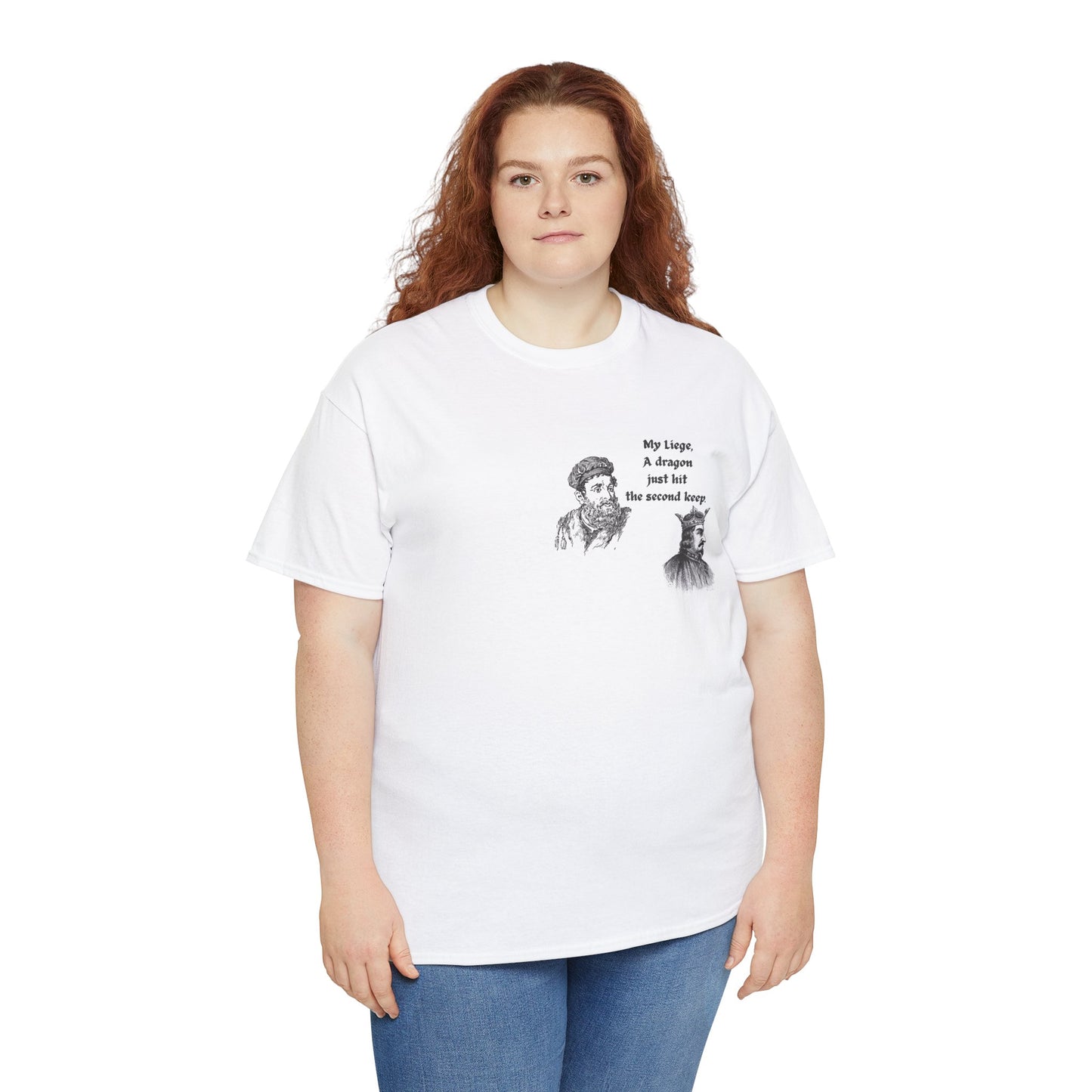 The Second Keep Cotton T-Shirt (Front and Back)