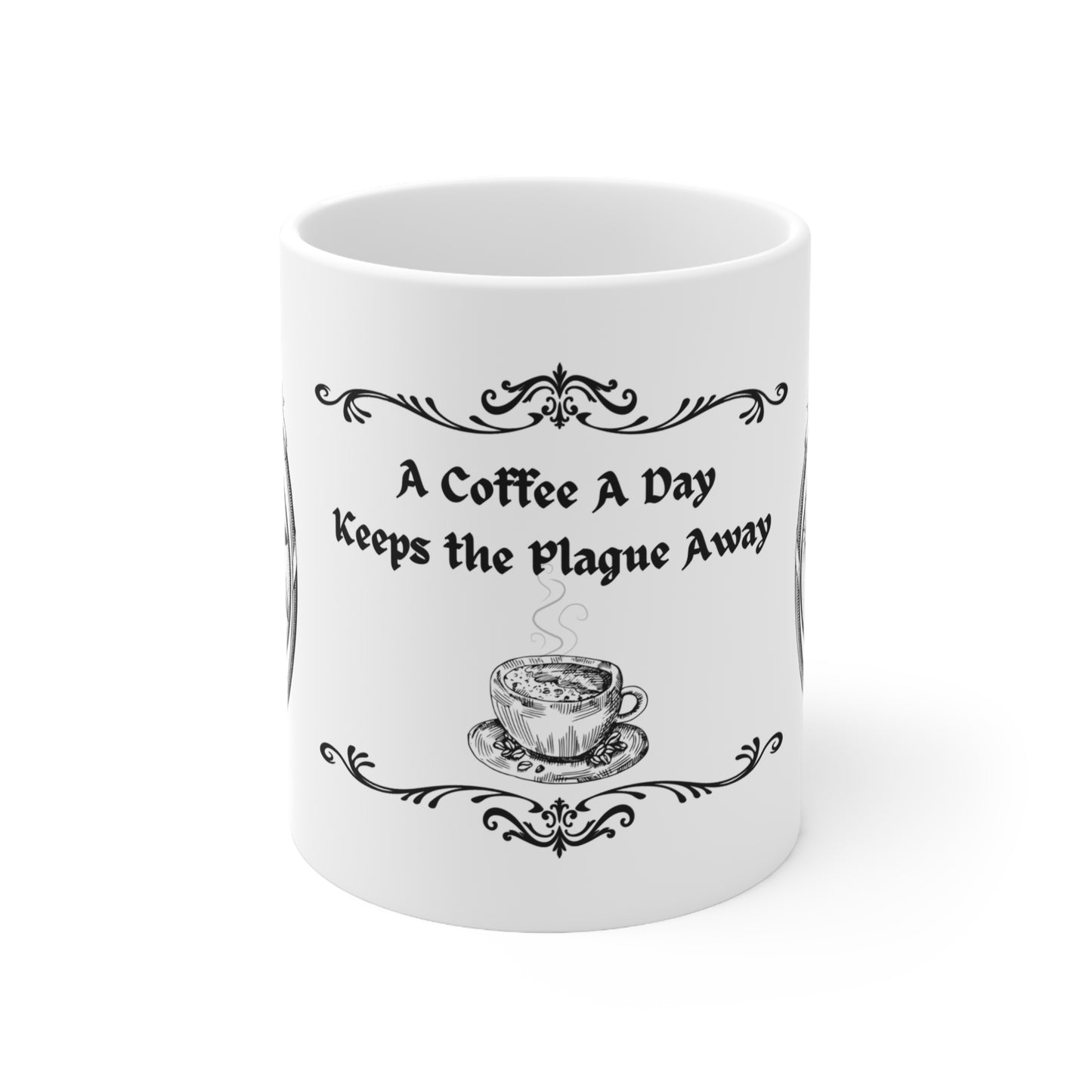 A Coffee A Day Ceramic Mug
