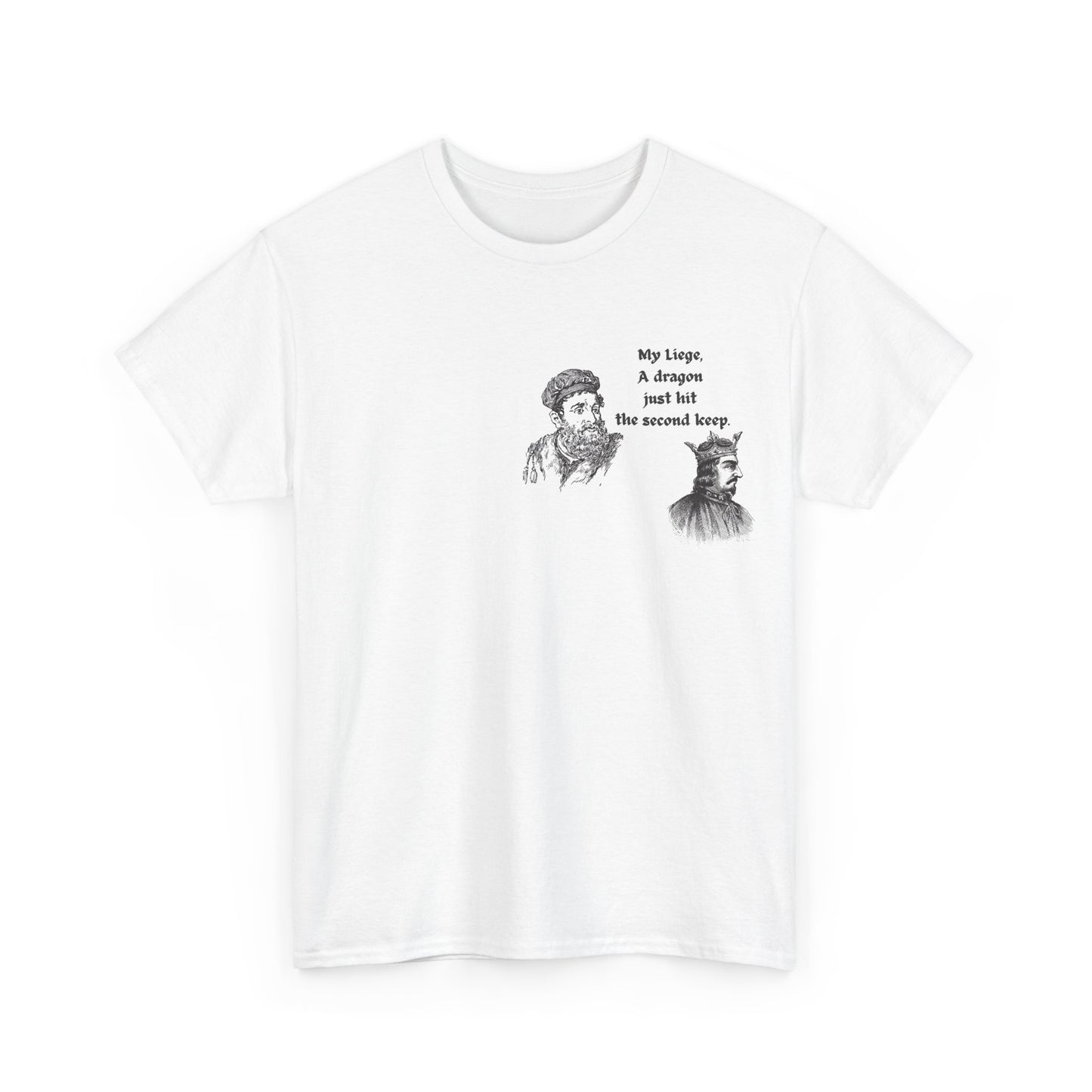The Second Keep Cotton T-Shirt (Front and Back)