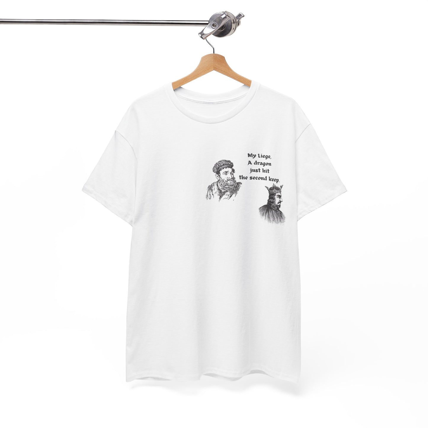 The Second Keep Cotton T-Shirt (Front and Back)