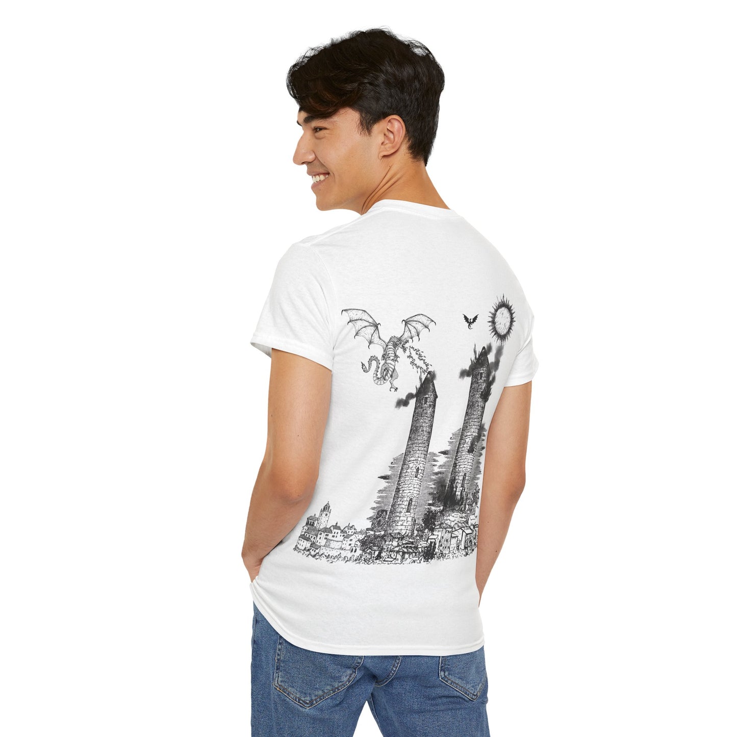 The Second Keep Cotton T-Shirt (Front and Back)